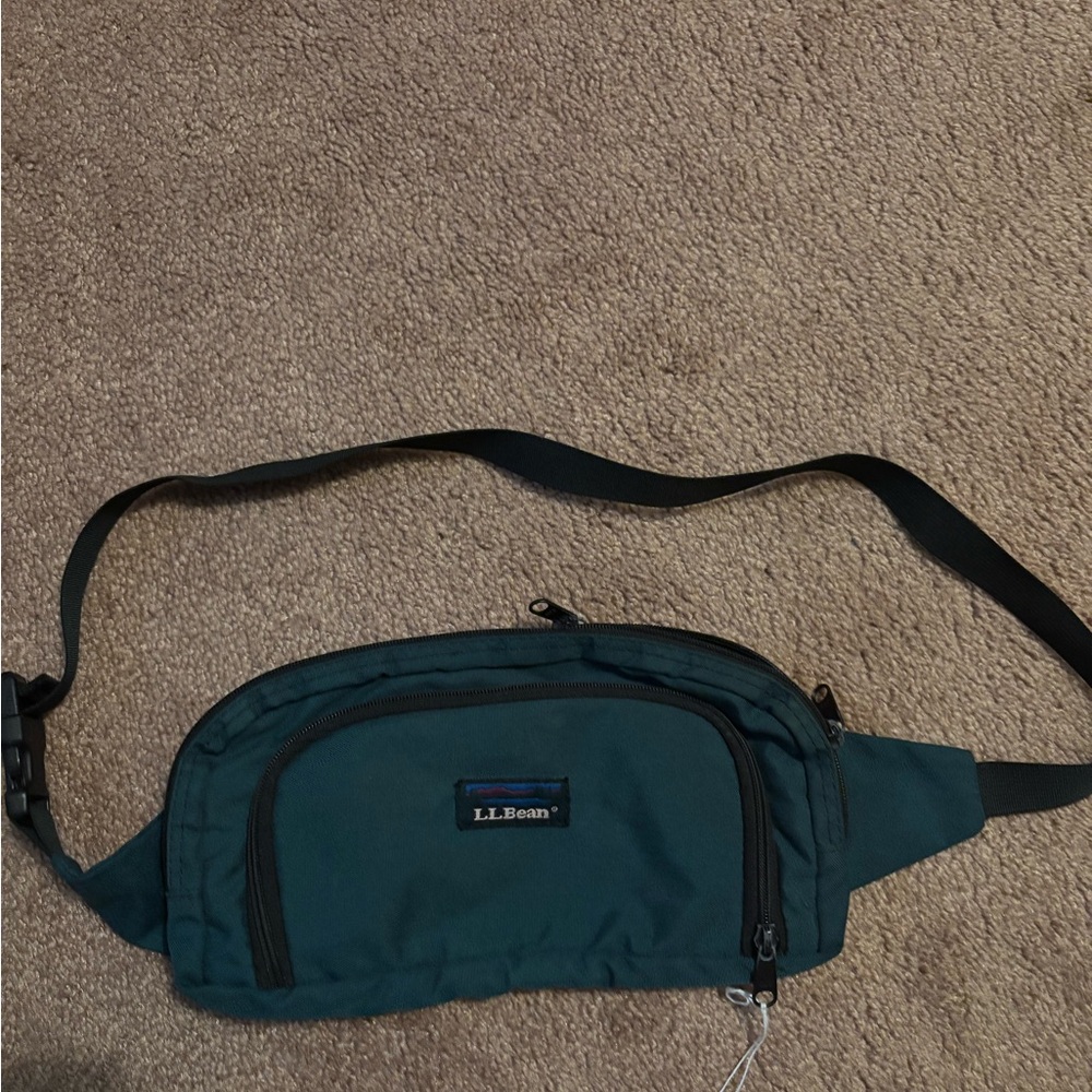 L.L. Bean Teal Belt Bag